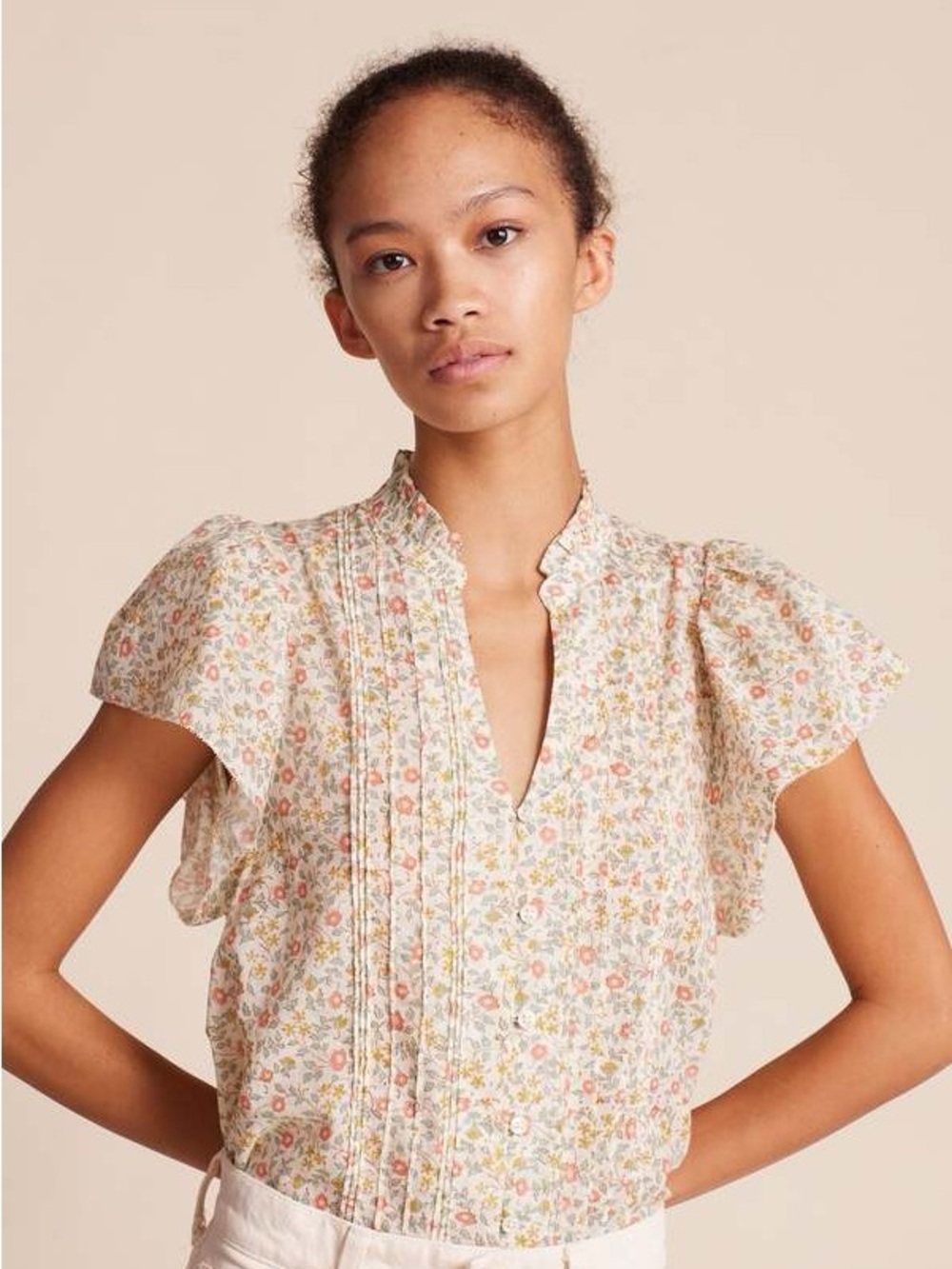 Trovata Birds of Paradise Cate Blouse